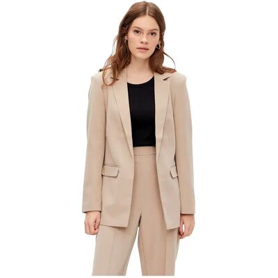 Pieces Blazer Bossy Silver Mink S Pieces Blazer Bossy Silver Mink S