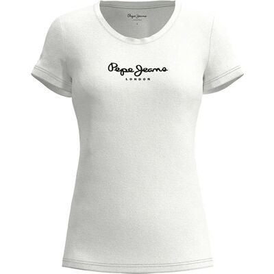 Pepe Jeans Maglietta A Maniche Corte New Virginia White S Pepe Jeans Maglietta A Maniche Corte New Virginia White S