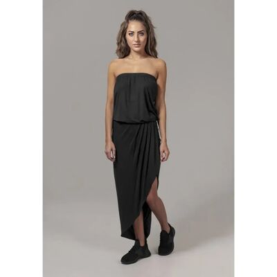 Urban Classics Vestito Senza Maniche Vicoe Bandeau Black S Urban Classics Vestito Senza Maniche Vicoe Bandeau Black S