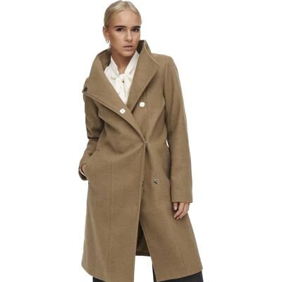 Only Cappotto Onlvalentina Toasted Coconut L Only Cappotto Onlvalentina Toasted Coconut L