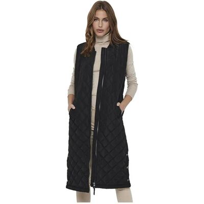 Only Giacca Jessica Quilted Waistcoat BLACK XS Only Giacca Jessica Quilted Waistcoat BLACK XS
