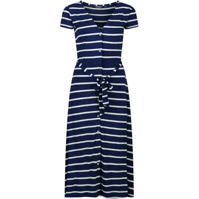 Regatta Vestito A Maniche Corte Maisyn Navy / White Stripe 40 Regatta Vestito A Maniche Corte Maisyn Navy / White Stripe 40