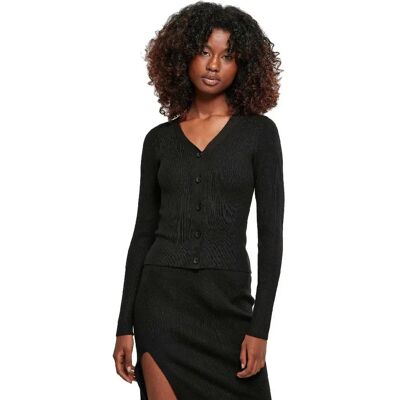 Urban Classics Cardigan Knit Black 3XL Urban Classics Cardigan Knit Black 3XL
