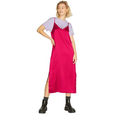 Jack & Jones Vestito Midi Senza Maniche Cleo Satin Jjxx Bright Rose / Aop XL Jack & Jones Vestito Midi Senza Maniche Cleo Satin Jjxx Bright Rose / Aop XL