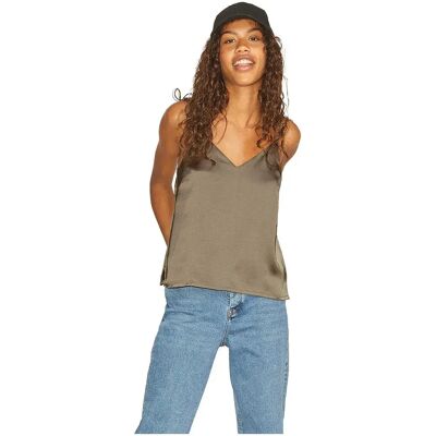 Jack & Jones Blusa Senza Maniche Malia Satin Jjxx Brindle XL Jack & Jones Blusa Senza Maniche Malia Satin Jjxx Brindle XL