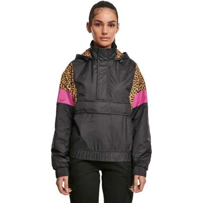 Urban Classics Giacca Aop Mixed Black / Yellow / Black M Urban Classics Giacca Aop Mixed Black / Yellow / Black M