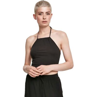 Urban Classics Canotta Cropped 2 Unità Black / White XL Urban Classics Canotta Cropped 2 Unità Black / White XL
