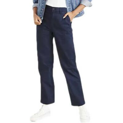Dockers Pantaloni Mid Waist Navy Blazer 30 Dockers Pantaloni Mid Waist Navy Blazer 30