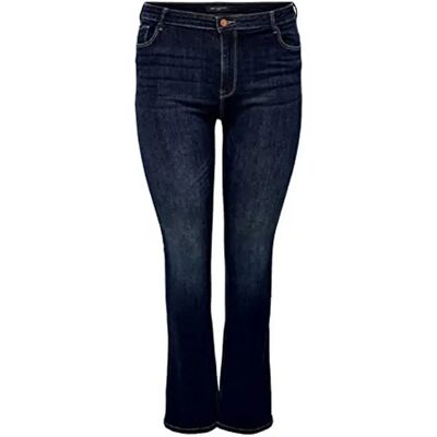 Only Jeans A Vita Alta Carsally Dark Blue Denim 44 Only Jeans A Vita Alta Carsally Dark Blue Denim 44