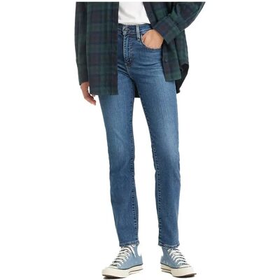 Levi´s ® Jeans 72™ High Rise Straight Z7186 Medium Indigo Worn In 27 Levi´s ® Jeans 72™ High Rise Straight Z7186 Medium Indigo Worn In 27