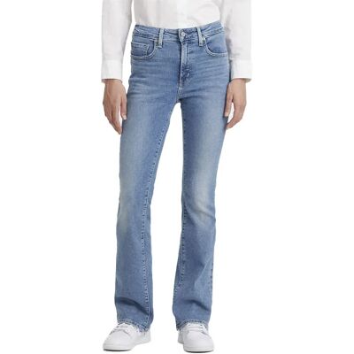 Levi´s ® Jeans A Vita Alta 725 Bootcut Fit Z7187 Light Indigo Worn In 26 Levi´s ® Jeans A Vita Alta 725 Bootcut Fit Z7187 Light Indigo Worn In 26