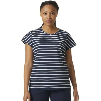 Helly Hansen Maglietta A Maniche Corte Thalia Summer Navy Stripe XS Helly Hansen Maglietta A Maniche Corte Thalia Summer Navy Stripe XS