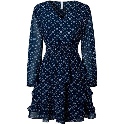 Pepe Jeans Vestito A Maniche Lunghe Eyra Multi XL Pepe Jeans Vestito A Maniche Lunghe Eyra Multi XL