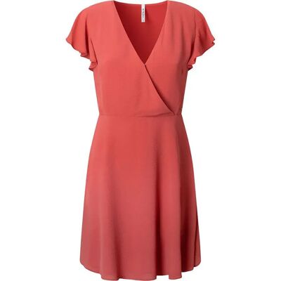 Pepe Jeans Vestito A Maniche Corte Patrizia Studio Red XL Pepe Jeans Vestito A Maniche Corte Patrizia Studio Red XL