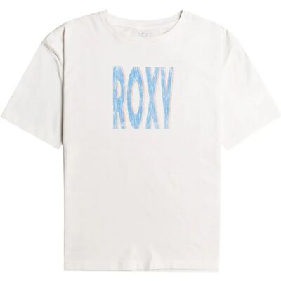 T-shirt Bianco in Cotone Biologico Roxy - Casual T-shirt Bianco in Cotone Biologico Roxy - Casual
