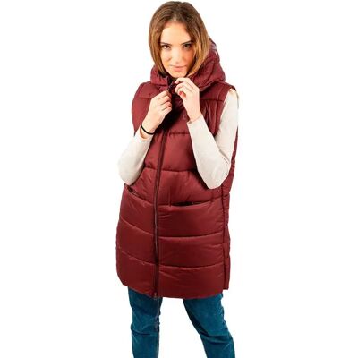 Ecoon Gilet Barcelona Dark Garnet M Ecoon Gilet Barcelona Dark Garnet M