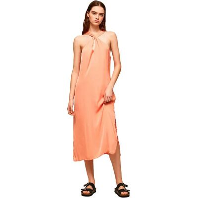 Pepe Jeans Vestito Senza Maniche Casey Peach L Pepe Jeans Vestito Senza Maniche Casey Peach L