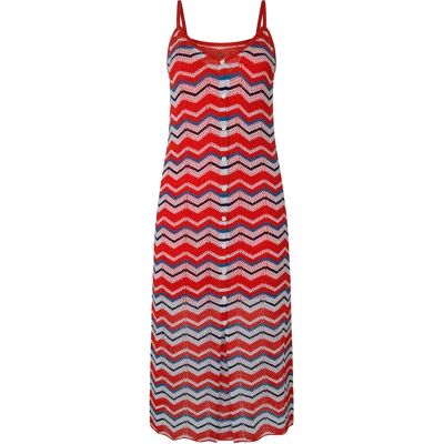 Pepe Jeans Vestito Senza Maniche Frida Studio Red L Pepe Jeans Vestito Senza Maniche Frida Studio Red L