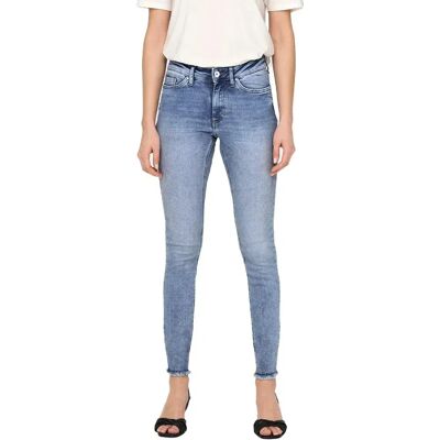 Only Jeans Blush Skinny Fit Ank Raw Rea69 Medium Blue Denim S Only Jeans Blush Skinny Fit Ank Raw Rea69 Medium Blue Denim S