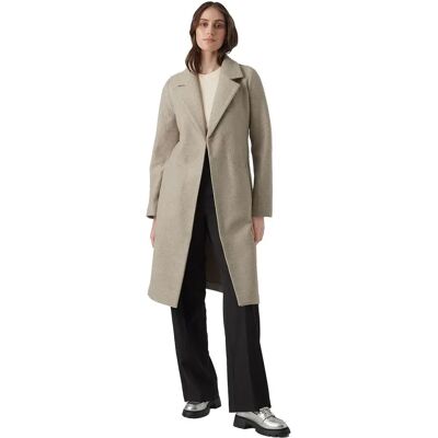 Vero Moda Cappotto Fortuneaya Silver Mink / Detail Melange XS Vero Moda Cappotto Fortuneaya Silver Mink / Detail Melange XS