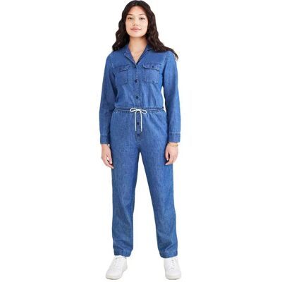 Dockers Tuta A Maniche Lunghe Medium Indigo Stonewash M Dockers Tuta A Maniche Lunghe Medium Indigo Stonewash M