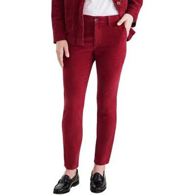 Dockers Pantaloni Chino Weekend Skinny Tibetan Red 26 Dockers Pantaloni Chino Weekend Skinny Tibetan Red 26