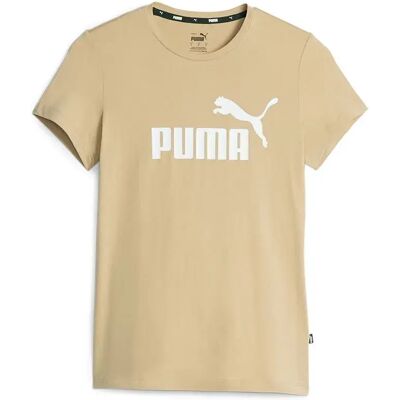 Puma Maglietta A Maniche Corte Ess Logo Sand Dune S Puma Maglietta A Maniche Corte Ess Logo Sand Dune S