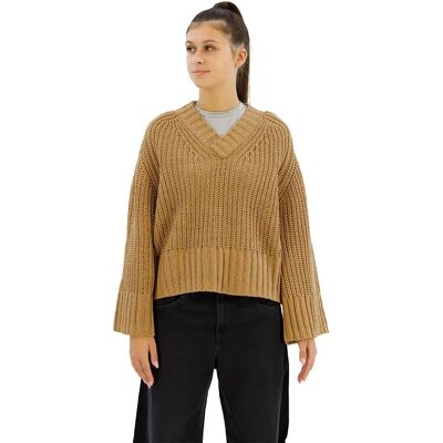 Replay Maglione Con Scollo A V Dk3555.000.g22926 Desert XS Replay Maglione Con Scollo A V Dk3555.000.g22926 Desert XS