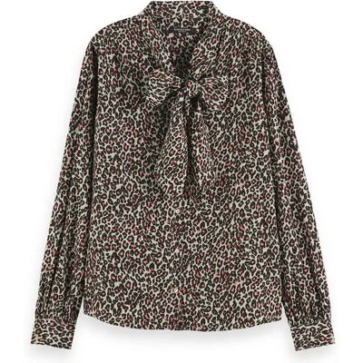 Scotch & Soda Blusa A Maniche Lunghe 173207 Creatures Of The Night Field Green 36 Scotch & Soda Blusa A Maniche Lunghe 173207 Creatures Of The Night Field Green 36