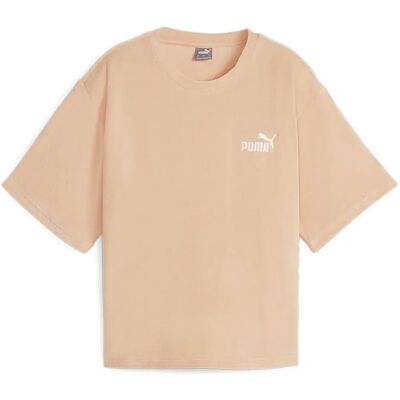 Puma Maglietta A Maniche Corte Ess Elevated Cropped Peach Fizz S Puma Maglietta A Maniche Corte Ess Elevated Cropped Peach Fizz S