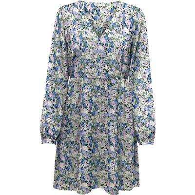 Only Vestito A Maniche Lunghe Nova Life Super Sonic / Aop 350 Ruby Blossom L Only Vestito A Maniche Lunghe Nova Life Super Sonic / Aop 350 Ruby Blossom L