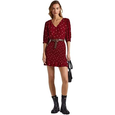 Pepe Jeans Vestito A Maniche Lunghe Gunila Multi XL Pepe Jeans Vestito A Maniche Lunghe Gunila Multi XL