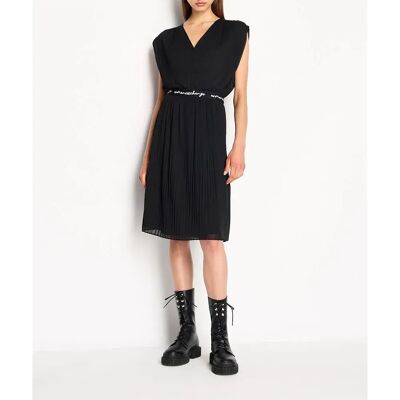 Armani Exchange Vestito Senza Maniche 6rya09_yn3pz Black S Armani Exchange Vestito Senza Maniche 6rya09_yn3pz Black S