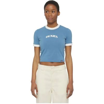 Dickies Top A Maniche Corte Herndon Ringer Coronet Blue 2XS Dickies Top A Maniche Corte Herndon Ringer Coronet Blue 2XS