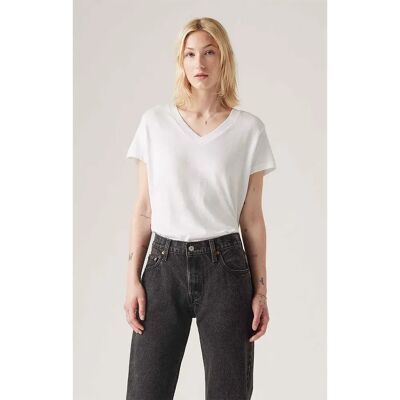 Levi´s ® Maglietta A Maniche Corte Con Collo A V Boxy Neutrals XS Levi´s ® Maglietta A Maniche Corte Con Collo A V Boxy Neutrals XS