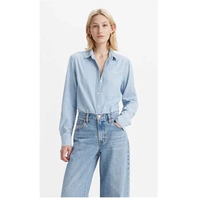 Levi´s ® Camicia A Maniche Lunghe The Classic Med Indigo / Flat Finish S Levi´s ® Camicia A Maniche Lunghe The Classic Med Indigo / Flat Finish S