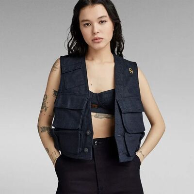 G-star Gilet Multi Pocket Raw Denim M G-star Gilet Multi Pocket Raw Denim M
