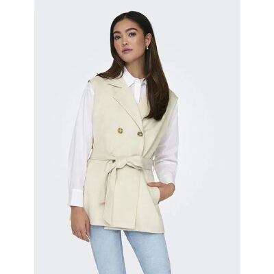 Only Gilet Diane Faux Birch M Only Gilet Diane Faux Birch M