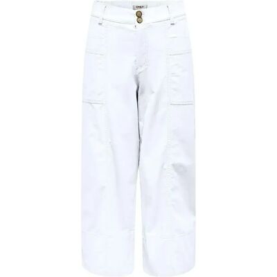 Only Pantaloni Felis Bright White S Only Pantaloni Felis Bright White S