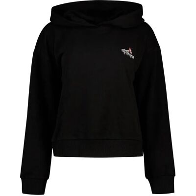 Only Felpa Con Cappuccio Mie Black / Print Fabulous L Only Felpa Con Cappuccio Mie Black / Print Fabulous L