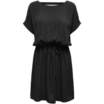 Only Vestito Corto A Maniche Corte Chiara Black S Only Vestito Corto A Maniche Corte Chiara Black S