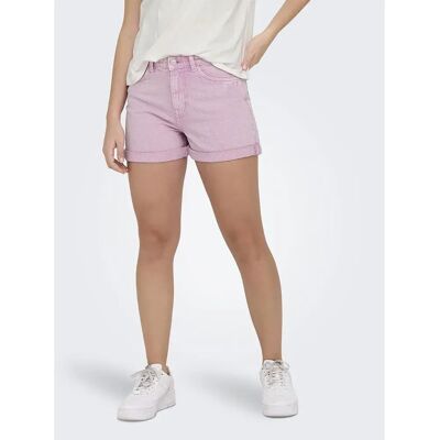 Only Pantaloni Corti Phine-everly Pastel Lavender XL Only Pantaloni Corti Phine-everly Pastel Lavender XL