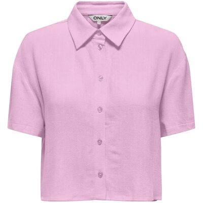 Only Camicia A Maniche Corte Siesta Boxy Pirouette S Only Camicia A Maniche Corte Siesta Boxy Pirouette S