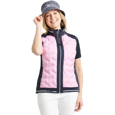 Abacus Golf Gilet Grove Hybrid Navy / Peony S Abacus Golf Gilet Grove Hybrid Navy / Peony S