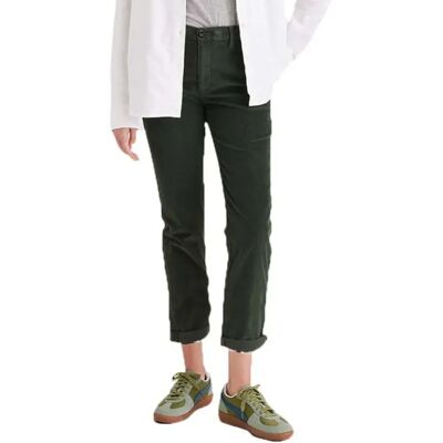 Dockers Pantaloni Chino Weekend Slim Ankle Deep Forest 25 Dockers Pantaloni Chino Weekend Slim Ankle Deep Forest 25