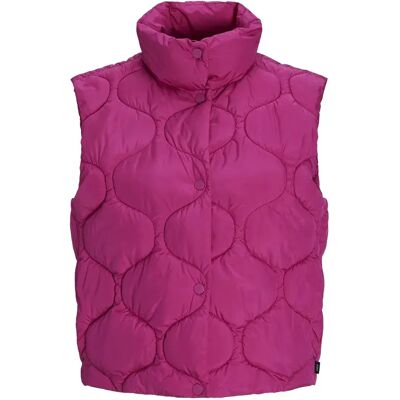 Jack & Jones Gilet Sena Quilted Fuchsia Red M Jack & Jones Gilet Sena Quilted Fuchsia Red M