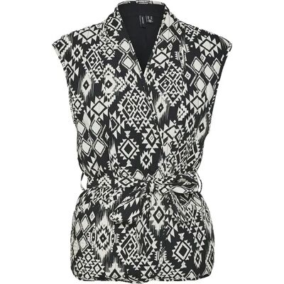 Vero Moda Gilet Gema Gabi Black / Aop Gema S Vero Moda Gilet Gema Gabi Black / Aop Gema S
