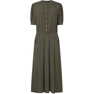 Pepe Jeans Vestito Lungo A Maniche Corte Prune Leaf Green S Pepe Jeans Vestito Lungo A Maniche Corte Prune Leaf Green S