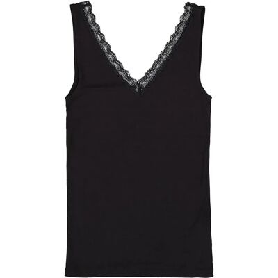 Garcia Blusa Senza Maniche B50020 Black XS Garcia Blusa Senza Maniche B50020 Black XS