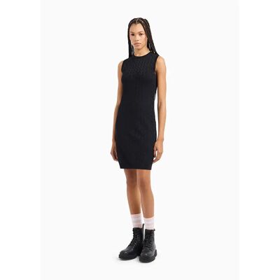 Armani Exchange Vestito Senza Maniche 8nya9a_ymh6z Black S Armani Exchange Vestito Senza Maniche 8nya9a_ymh6z Black S